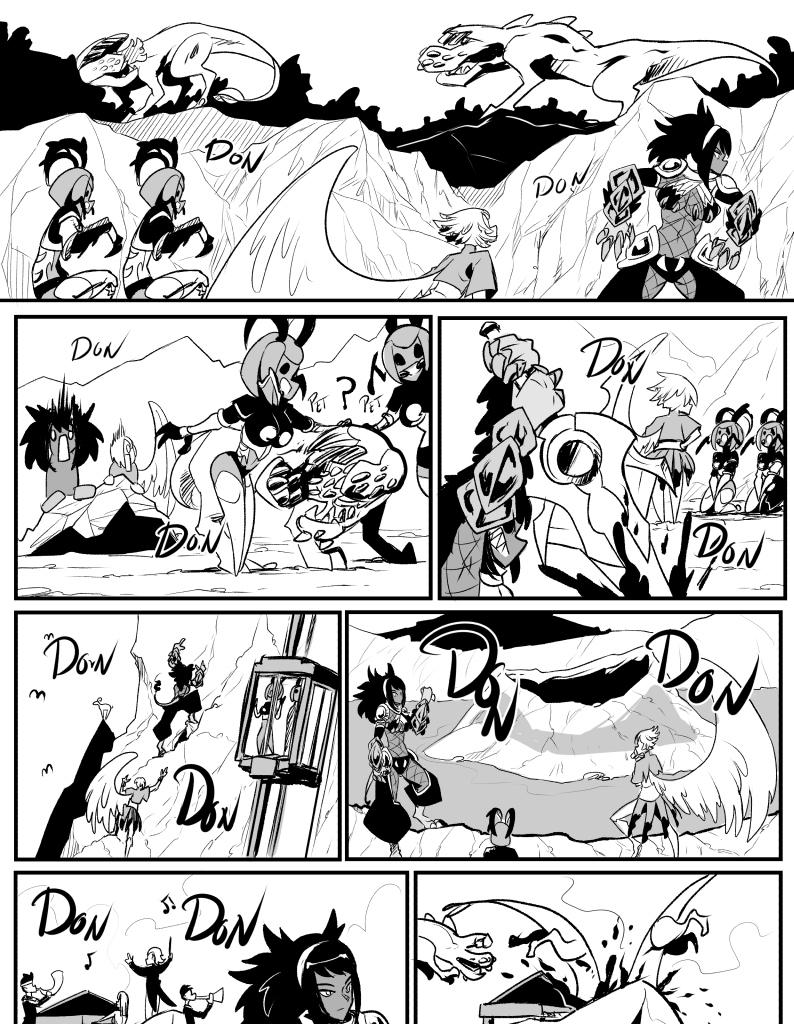 Monster girls on tour - Episode 734, Page 1: Page 734